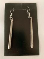 Lange zilverkleurige oorbellen, Sieraden, Tassen en Uiterlijk, Oorbellen, Ophalen of Verzenden, Nieuw, Zilver, Hangers