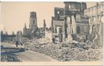664D fotokaart Rotterdam Hoogstraat bombardement, lees aub, Ophalen of Verzenden, 1940 tot 1960, Ongelopen, Zuid-Holland