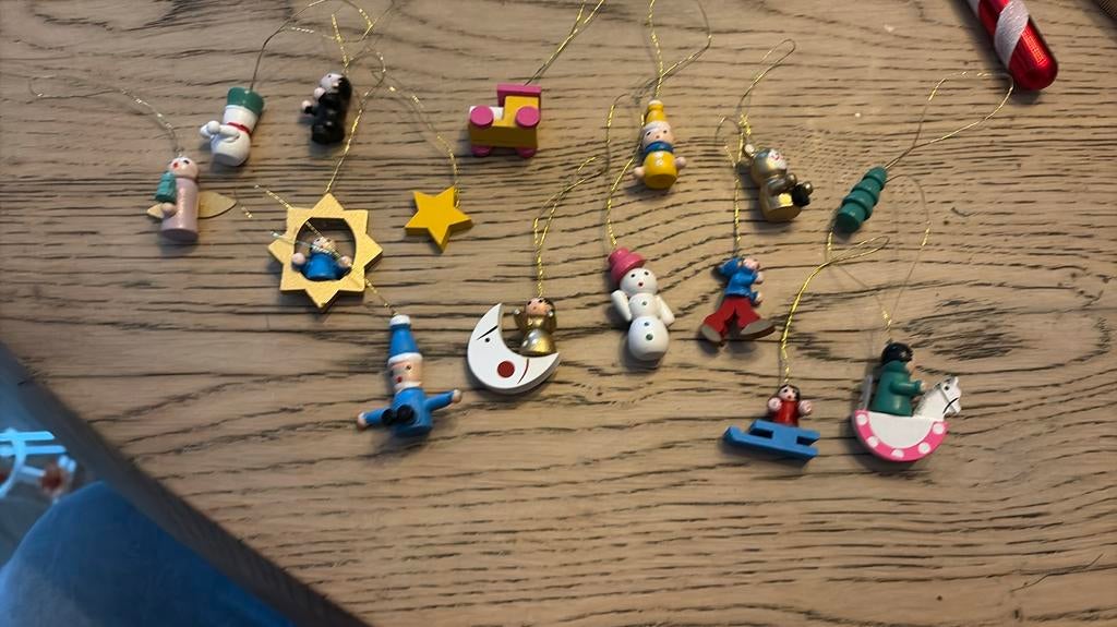 Houten Kersthangers, Diversen, Ophalen of Verzenden, Zo goed als nieuw