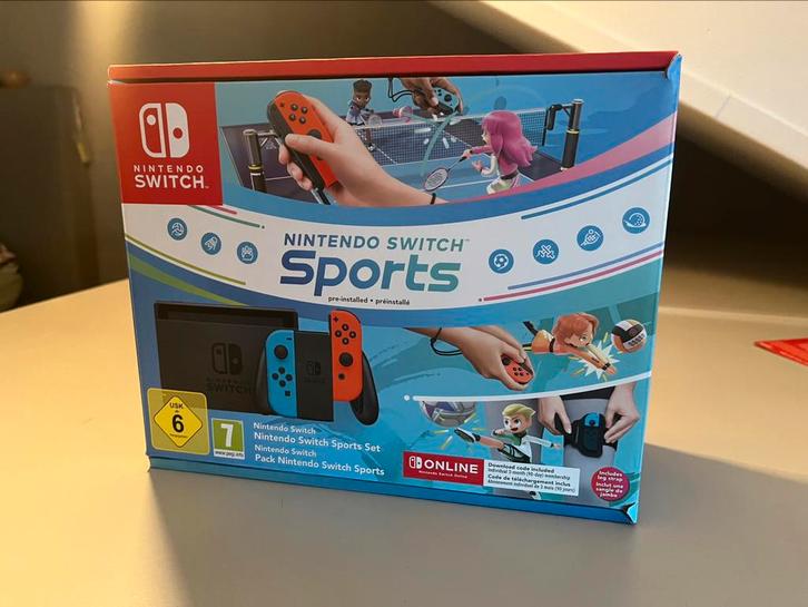 Switch Sports Set, Spelcomputers en Games, Spelcomputers | Nintendo Switch, Gebruikt, Switch Original, Met 1 controller, Ophalen of Verzenden