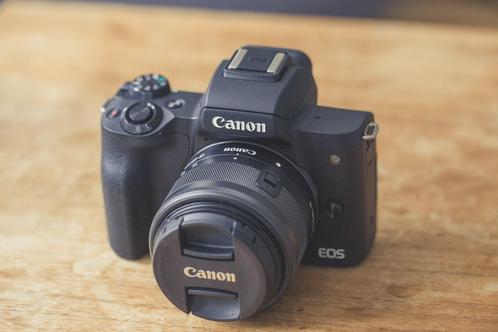 Canon m50 met kit lens en 1 sigma lens, Audio, Tv en Foto, Fotocamera's Digitaal, Zo goed als nieuw, Canon, Ophalen of Verzenden