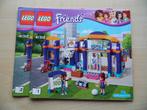 Lego Friends 41312 Heartlake Sporthal, Ophalen of Verzenden, Zo goed als nieuw, Complete set, Lego