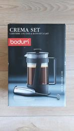 Nieuw in doos, cafetiere en melkopschuimer, Bodum, Overige modellen, Nieuw, Gemalen koffie, Ophalen of Verzenden