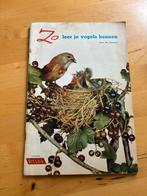 Rizla plaatjesalbum , zo leer je vogels kennen uit 1960, Ophalen of Verzenden, Gelezen, Ko Zweeres, Plaatjesalbum