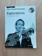 Explorations. Allen Vizzutti. Muziek voor trompet + CD, Ophalen of Verzenden, Zo goed als nieuw, Bes-trompet