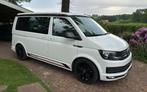 VW T6 Camper 2.0 150pk caravelle 9 pers bj 2017, Auto's, Euro 6, 4 cilinders, 2500 kg, Wit