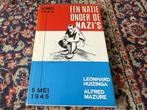 Een Natie onder de Nazi's, 10 mei 1940 - 5 mei 1945, Boeken, Tweede Wereldoorlog, Ophalen of Verzenden, Zo goed als nieuw, Leonhard Huizinga, Alfred