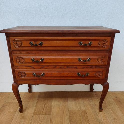 Vintage Queen Ann ladekastje, commode dressoir ladekast 110, Huis en Inrichting, Kasten | Ladekasten, Gebruikt, Minder dan 100 cm