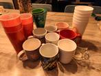 Gratis: Diverse mokken, bekers, glazen, Huis en Inrichting, Ophalen, Overige materialen, Gebruikt, Overige typen