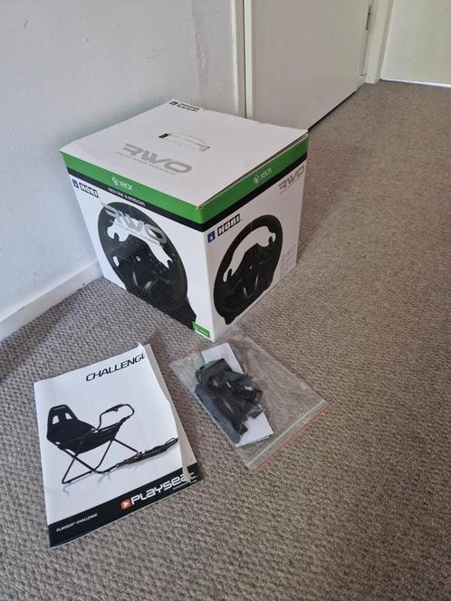 Hori racing wheel Xbox Windows, Spelcomputers en Games, Spelcomputers | Xbox | Accessoires, Zo goed als nieuw, Xbox Original, Xbox One