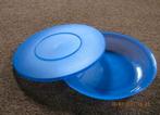 Tupperware lage serveerschaal met deksel, inhoud 1lt., Huis en Inrichting, Keuken | Tupperware, Ophalen of Verzenden, Zo goed als nieuw