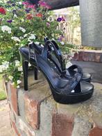 Zwarte lak stiletto hakken pumps maat 39 nieuw, Zwart, Nieuw, Ophalen of Verzenden, Schoenen met hoge hakken
