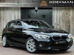 BMW 1-serie 118i Centennial High Executive M-sport Automaat, 65 €/maand, Gebruikt, Zwart, Bedrijf