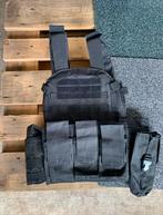 Airsoft Vest - Airsoft Chest - 3 Pouches - Tactical Vest, Ophalen of Verzenden, Nieuw