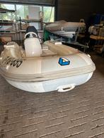 Rubberboot/Rib met console 15pk 4 takt polyester bodem!, Watersport en Boten, Ophalen, Gebruikt, Yamaha, Benzine
