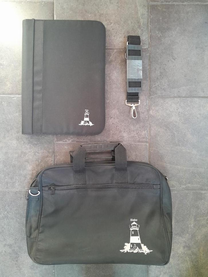 Laptoptas schoudertas tas ~ zwart ~ nieuw, Computers en Software, Laptoptassen, Nieuw, Ophalen of Verzenden