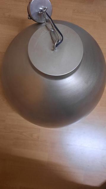 Lamp zilver/grijs 60 cm doorsnede 