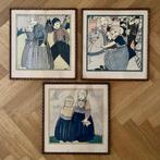 Drie lithoprenten van Rie Cramer, Antiek en Kunst, Kunst | Litho's en Zeefdrukken, Ophalen of Verzenden