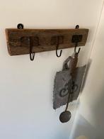 Houten Wandkapstok met Haken, Gebruikt, Minder dan 100 cm, Hout, Ophalen
