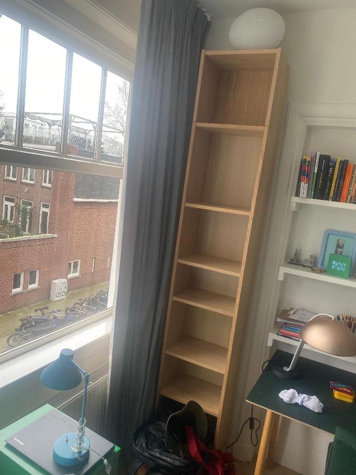 Billy boekenkast, Huis en Inrichting, Kasten | Boekenkasten, Zo goed als nieuw, Minder dan 50 cm, 200 cm of meer, 25 tot 50 cm