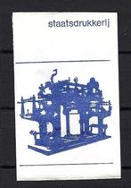 613 STAATSDRUKKERIJ (blauw), Ophalen of Verzenden, Nederland