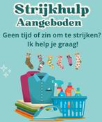 Strijkhulp, Vacatures, 33 - 40 uur, Overige niveaus, Vanaf 5 jaar, Overige vormen