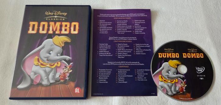Walt Disney Dombo Dvd Cartoon/Animatie, Cd's en Dvd's, Dvd's | Tekenfilms en Animatie, Zo goed als nieuw, Europees, Alle leeftijden