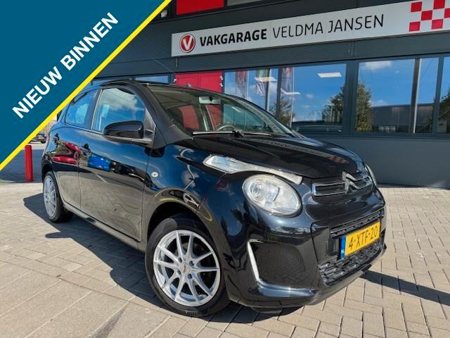 Citroën C1 1.0 e-VTi SHINE (NW MODEL) 5-DRS. + ECC/LMV/CAME, Auto's, Citroën, Bedrijf, Te koop, C1, ABS, Achteruitrijcamera, Airbags