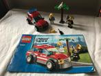 Lego City 60001 Brandweerauto met Poes, Ophalen of Verzenden, Zo goed als nieuw, Complete set, Lego