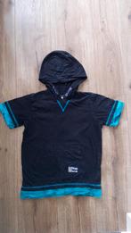 Zwart Jongens T shirt, Maat 134 - 140, Ophalen of Verzenden, Gebruikt, Jongen, Shirt of Longsleeve