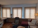 Vouwgordijnen zandkleur 155 h x 146 breed 3 st., Ophalen, 100 tot 150 cm, Zo goed als nieuw, 150 tot 200 cm