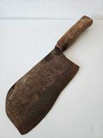 Antieke slagersmes / hakmes, Antiek en Kunst, Antiek | Gereedschap en Instrumenten, Ophalen of Verzenden
