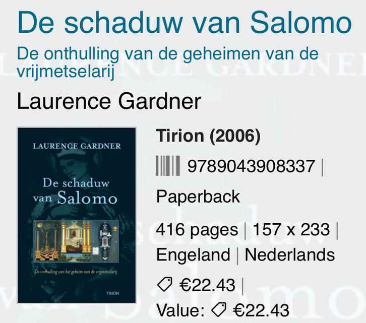 De onthulling van de Geheimen van de Vrijmetselarij, Boeken, Esoterie en Spiritualiteit, Gelezen, Achtergrond en Informatie, Spiritualiteit algemeen