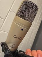 Behringer C-1U Studiomicrofoon, Muziek en Instrumenten, Microfoons, Ophalen of Verzenden, Zo goed als nieuw, Studiomicrofoon