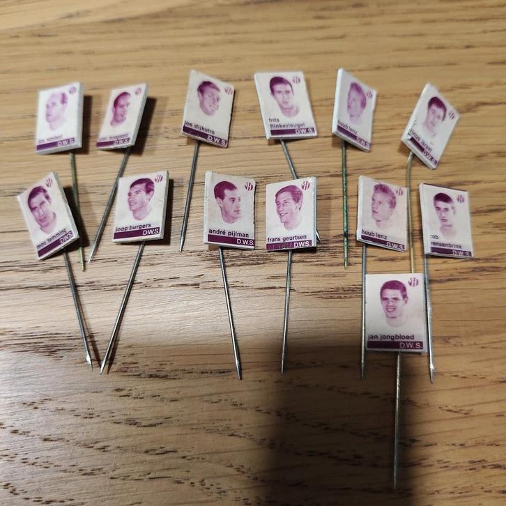 DWS Amsterdam 1966 Speldjes, Verzamelen, Speldjes, Pins en Buttons, Gebruikt, Speldje of Pin, Sport, Ophalen of Verzenden