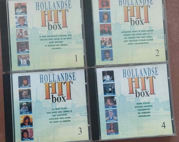 Hollandse Hit Box 4 CD 's beschikbaar voor biedingen