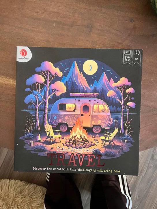 Reis Kleurboek voor Volwassenen, Hobby en Vrije tijd, Knutselen, Nieuw, Overige typen, Ophalen of Verzenden