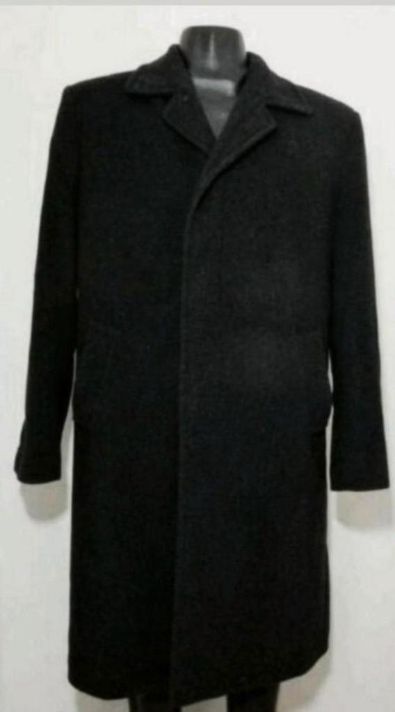 Antracietgrijze mantel van cashmere wool blend by Tailor&Son, Kleding | Heren, Jassen | Winter, Zo goed als nieuw, Maat 56/58 (XL)