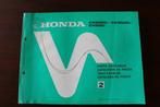 Honda CX500 Ca Da a 1980 parts catalogue  teile katalog, Motoren, Handleidingen en Instructieboekjes, Honda