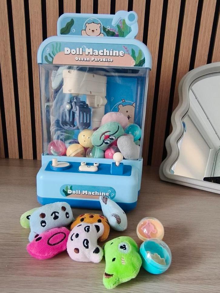 Super leuke grijpmachine met inhoud!, Kinderen en Baby's, Speelgoed | Overig, Zo goed als nieuw, Jongen of Meisje, Ophalen of Verzenden