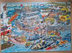 Jan van Haasteren zeehaven 500, Hobby en Vrije tijd, Denksport en Puzzels, Ophalen, 500 t/m 1500 stukjes, Zo goed als nieuw