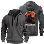 Te koop: Hoodie met coole tekst op de achterkant – maat XXL, Ophalen of Verzenden, Nieuw, Overige maten, Grijs