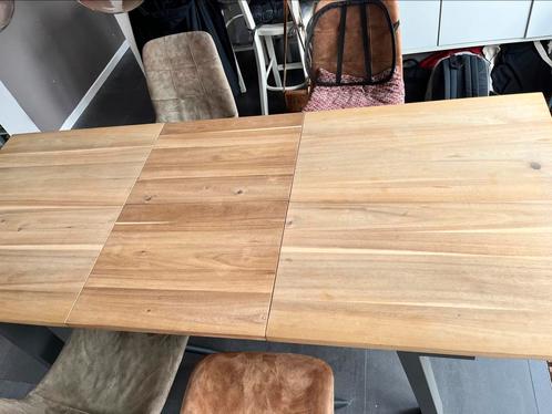 Xooon uitschuifbare eettafel, Huis en Inrichting, Tafels | Eettafels, Zo goed als nieuw, 50 tot 100 cm, 200 cm of meer, Vijf personen of meer