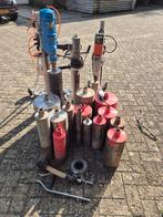 3x Beton boor machine met veel booren, Ophalen of Verzenden, Zo goed als nieuw, Boormachine