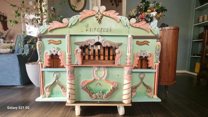 Klein Draaiorgel Lunapark, hobby-project, Muziek en Instrumenten, Draaiorgels, Gebruikt, Ophalen