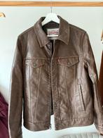 Levi’s leren jack “Saddle” imitatieleer als nieuw, Ophalen of Verzenden, Zo goed als nieuw, Bruin, Levi’s