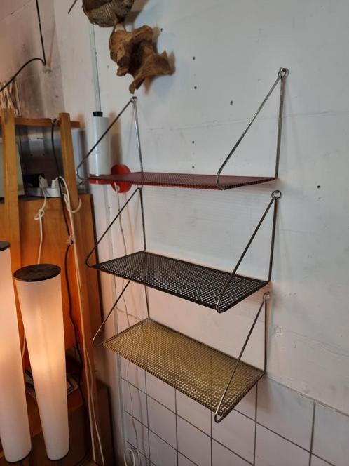 Vintage wandrek pilastro Tjerk Rijenga jaren 50 60, Huis en Inrichting, Woonaccessoires | Wandplanken en Boekenplanken, Zo goed als nieuw