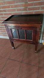 Thee/Bar kastje Hout, Huis en Inrichting, Ophalen, 50 tot 100 cm, Minder dan 100 cm, 25 tot 50 cm