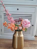 Kunstbloemen met vaas, Ophalen of Verzenden, Zo goed als nieuw