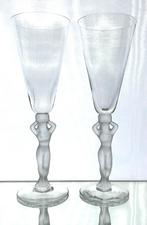 Bayel Bacchante kristal 2 champagne glazen, Ophalen of Verzenden